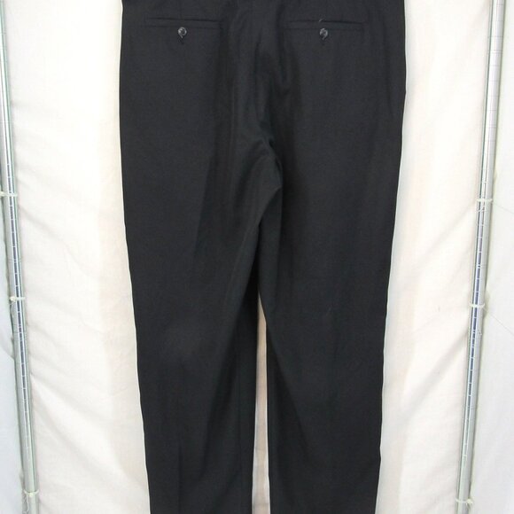 Alan Flusser Golf Men's Black Roll Cuff Pleated Front Golf Pant Size 38X34 - Picture 5 of 11